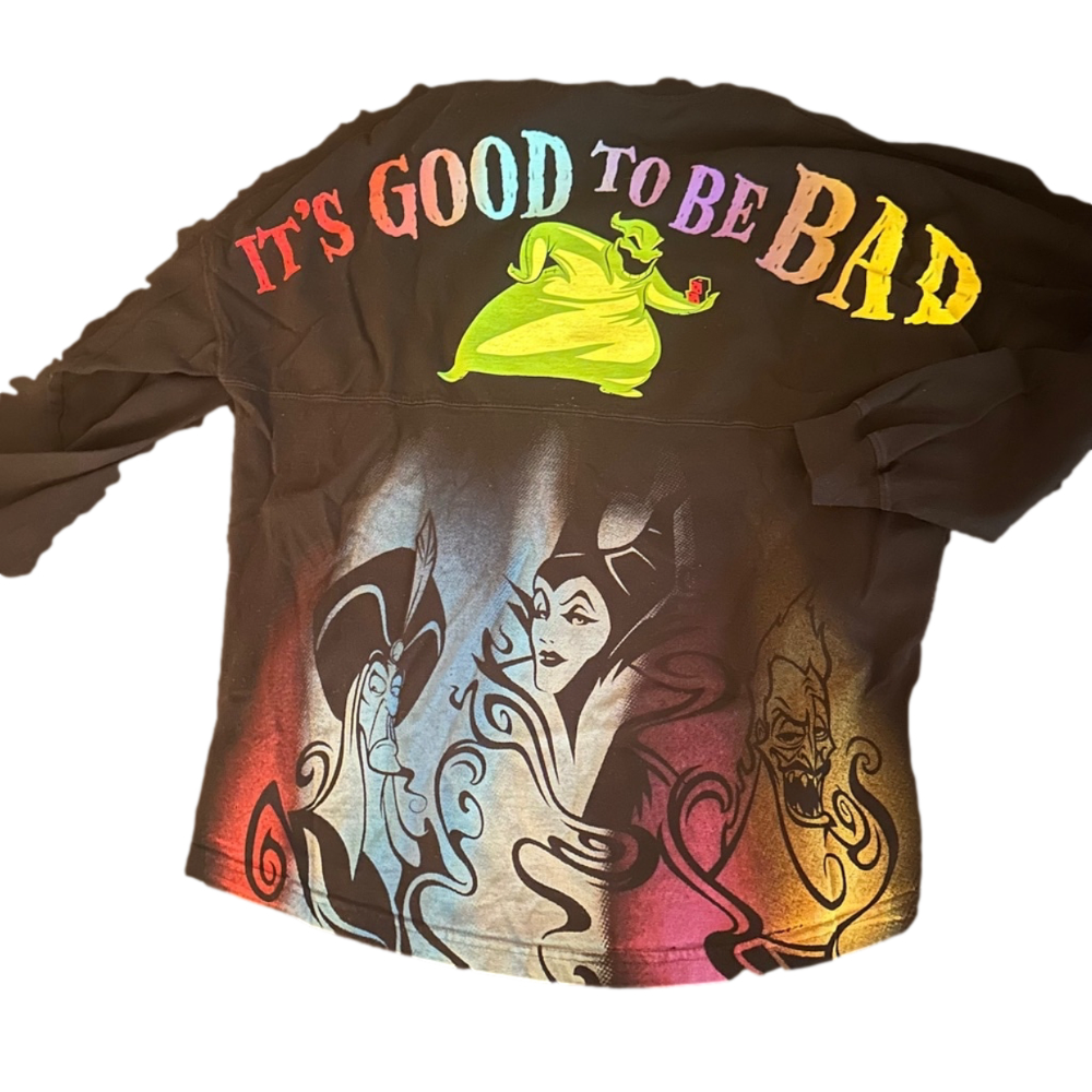 Disney Villain Spirit Jersey Oogie Boogie Bash Halloween 2019 Size Small RARE - Picture 5 of 5